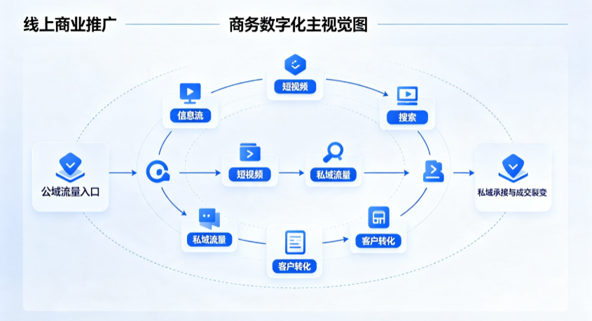 宏伟区线上商业推广怎么做？全域流量闭环搭建与低成本转化实战指南
